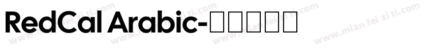 RedCal Arabic字体转换